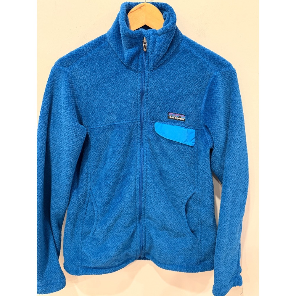 Patagonia R2 Regulator Fleece Jacket Blue Polartec Full Zip Vintage FA11
